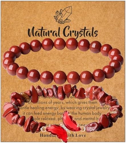 Amazon.com: Piegricdiat 九紫离火charm bracelet 手串本命年天然水晶